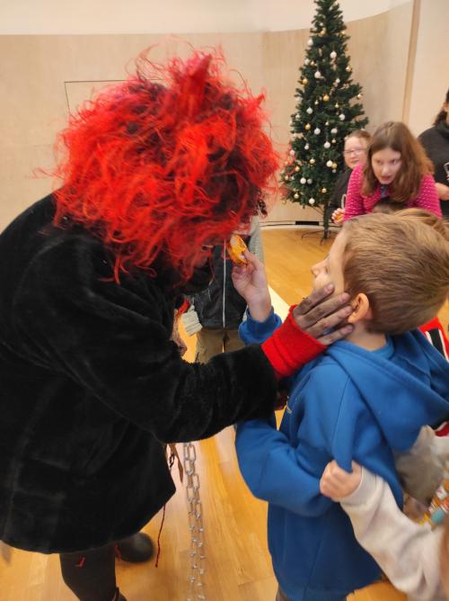 Návštěva Mikuláše a jeho družiny v základní a přípravné třídě