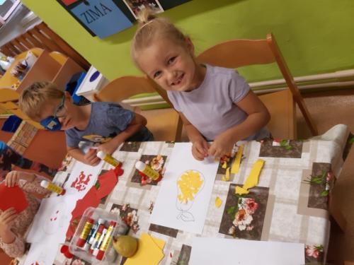 Zajíčci - Košík plný ovoce