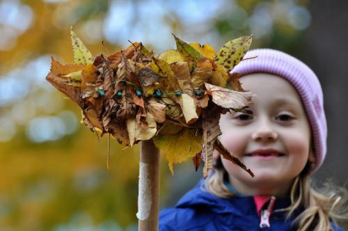 Barevný podzim s 1. třídou